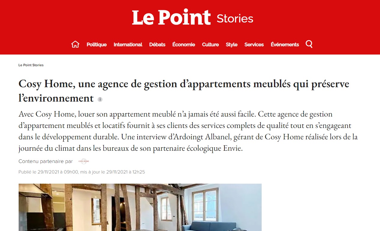 cosy home immobilier et ecoresponsabilite